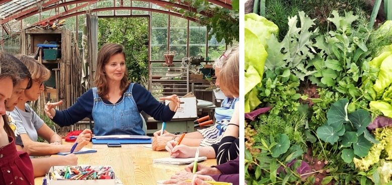 Mon potager au fil des saisons permaculture Laurence de Callataÿ Muriel Emsens