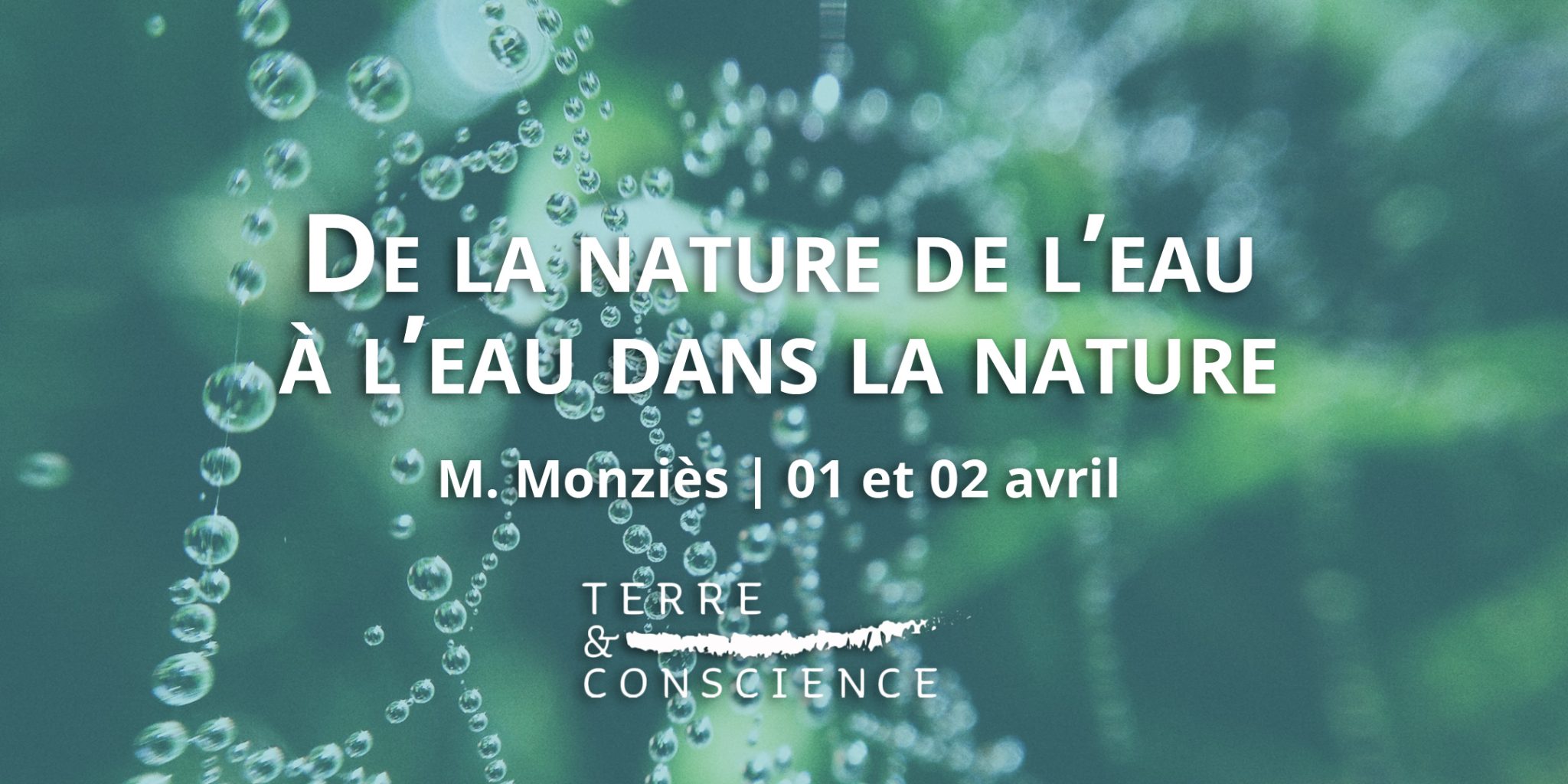 Conférence M. Monziès Terre et Conscience
